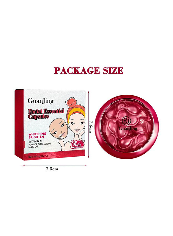 Guanjing Facial Essential Vitamin C Capsules, 32 Piece