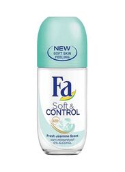 Fa Soft and Control Deodorant Roll-On, 50ml