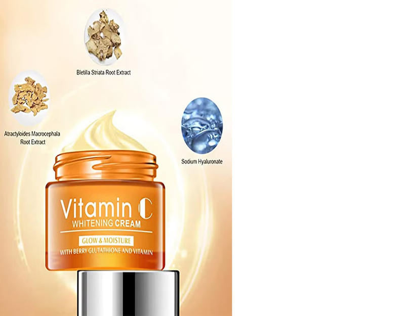 Disaar Vitamin C 100% Organic Hyaluronic Acid Moisturizer, 50ml