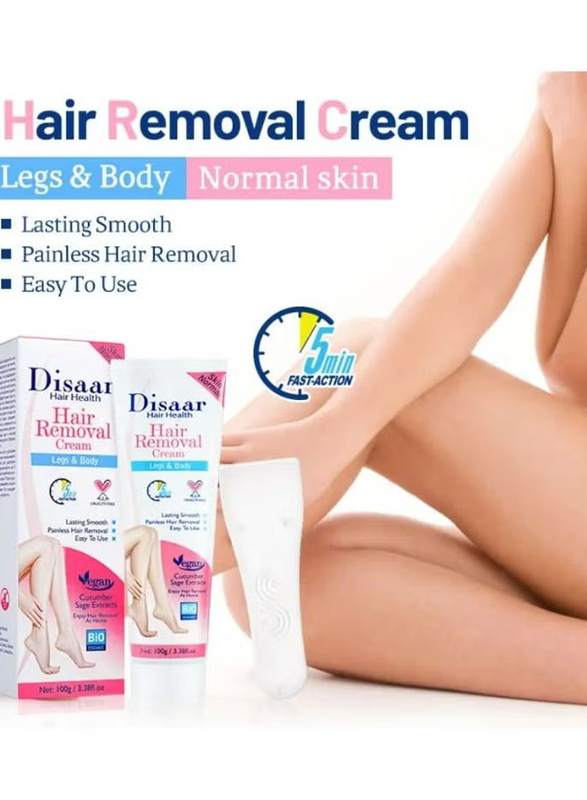 Disaar Cucumber & Sage Extracts Hair Removal Cream, 100gm