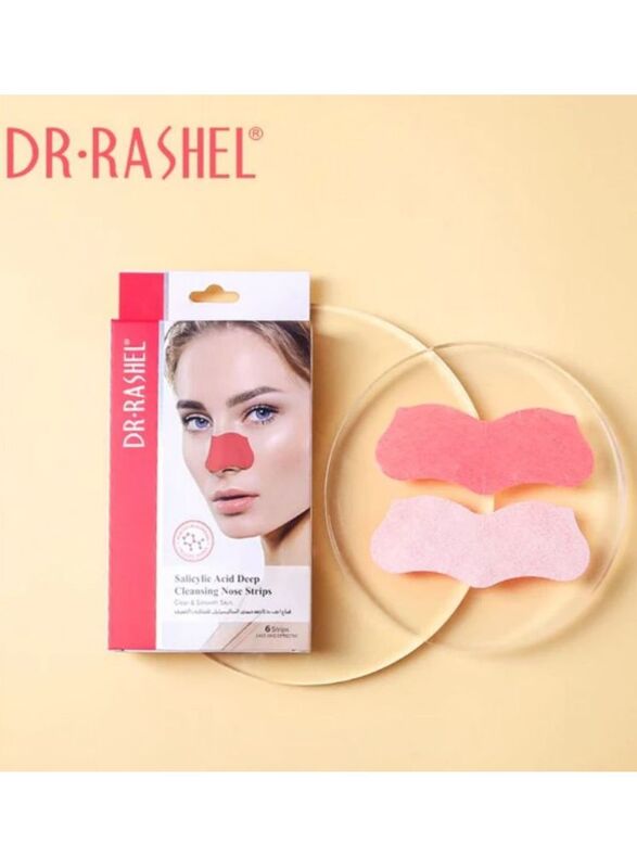 Dr. Rashel Salicylic Acid Deep Cleansing Nose Strips, 6 Strips