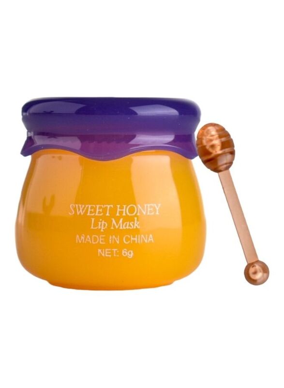 Rose Berry Sweet Honey Moisturizing And Volume Up Lip Mask, Yellow