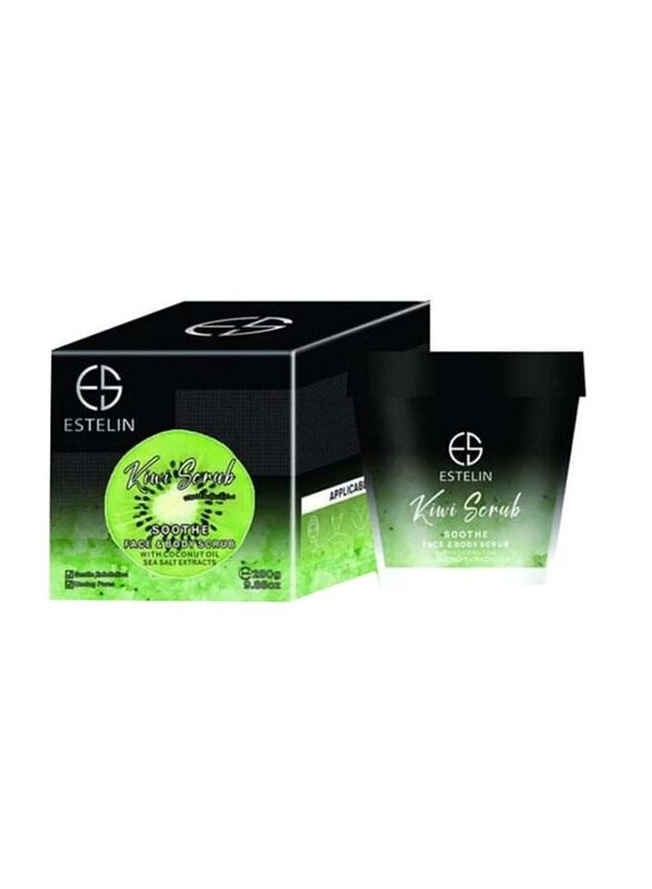 

Estelin Kiwi Face and Body Scrub, 280g