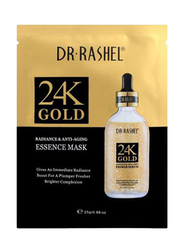 Dr. Rashel 24K Gold Radiance & Anti-Aging Essence Mask, 25gm