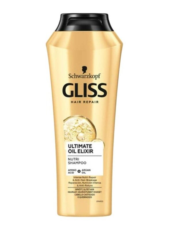 

Schwarzkopf Gliss Ultimate Oil Elixir Shampoo for All Hair Types, 250ml