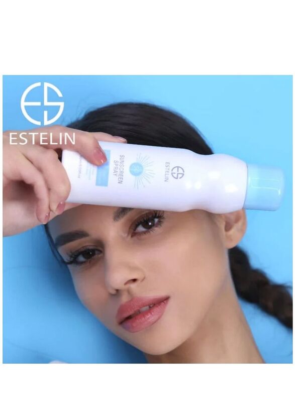 Estelin Spf50 Pa+++- Ultra Light Hydrates & Whitening Sunscreen Spray, 180ml