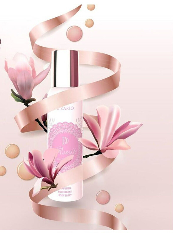 

D'Zario Rosette Deodorant Body Spray, 200ml