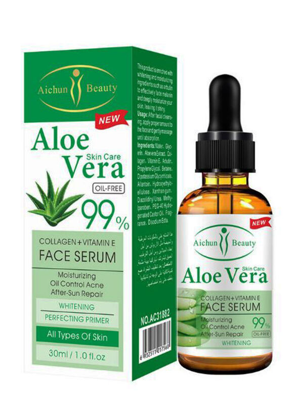 Aichun Beauty Aloe Vera Whitening Face Serum, 30ml