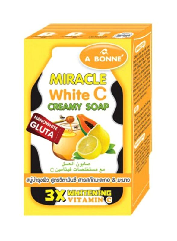 A Bonne Miracle White C Cream Soap, 90gm