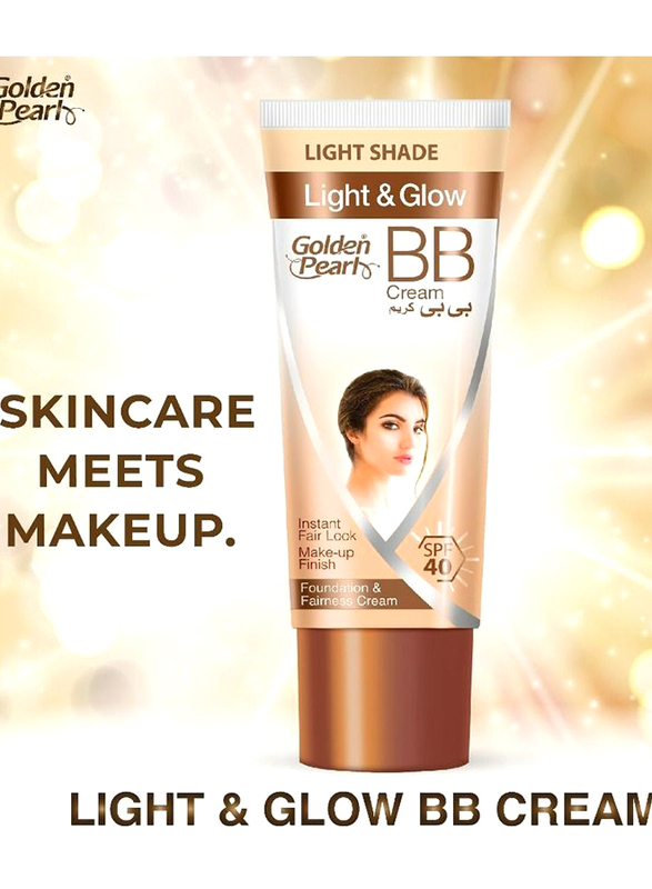 Golden Pearl Original Shade Light & Glow BB Cream, 18g, Beige