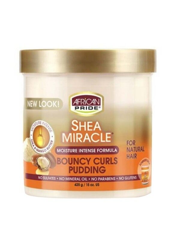 

African Pride Shea Butter Miracle Bouncy Curls Pudding, 425gm