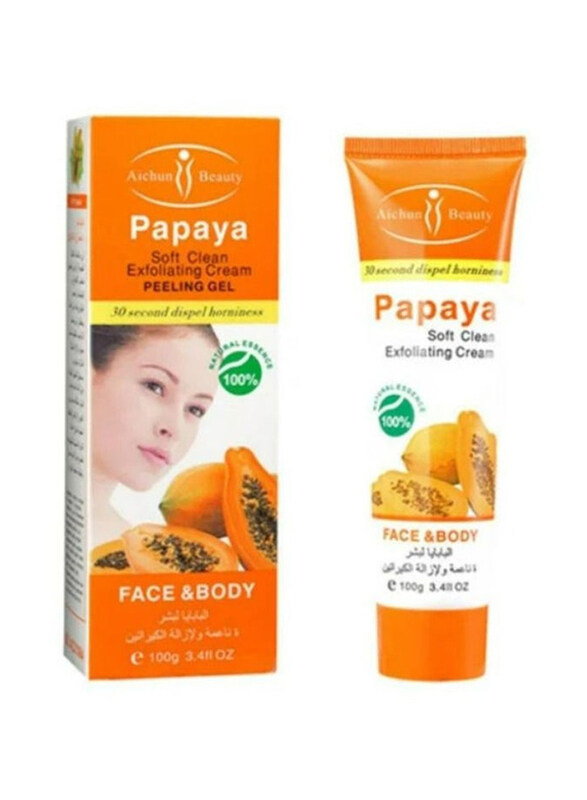 

Aichun Beauty Papaya Exfoliating Cream Scrub Peeling Gel, 100gm