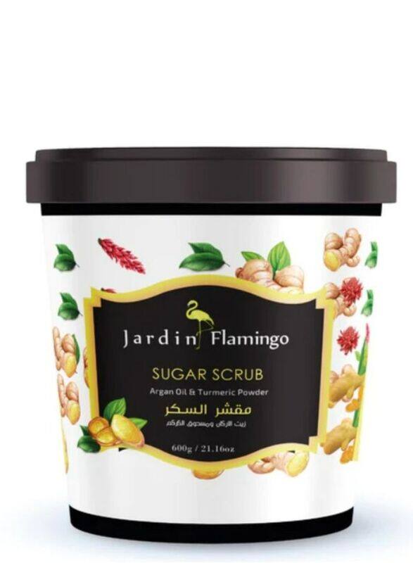 

Jardin Flamingo Sugar Scrub Argan Oil & Turmeric Powder, 600gm
