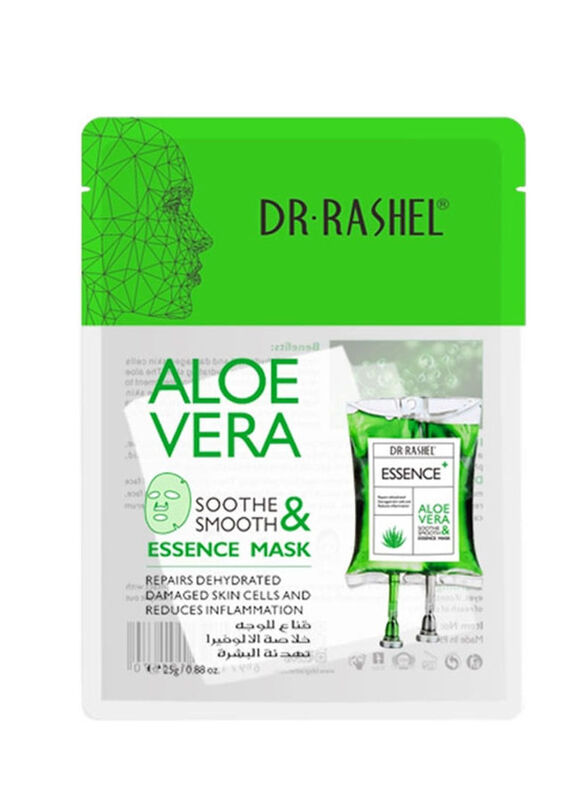 Dr Rashel Aloe Vera Soothe and Smooth Essence Mask, 25g