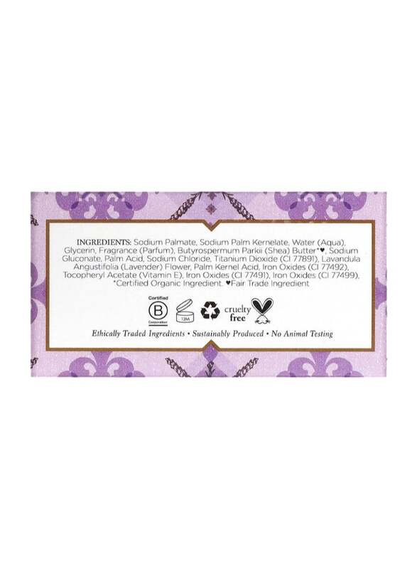 Nubian Heritage 6-Piece Lavender And Wildflowers Soap Bar, 6 x 5Oz