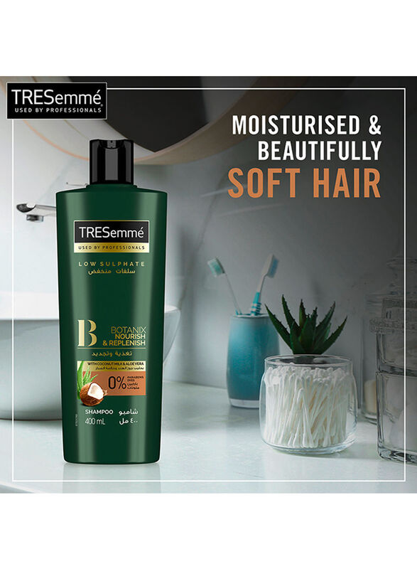 Tresemme Botanix Natural Nourish And Replenish Shampoo for Dry Hair, 400ml