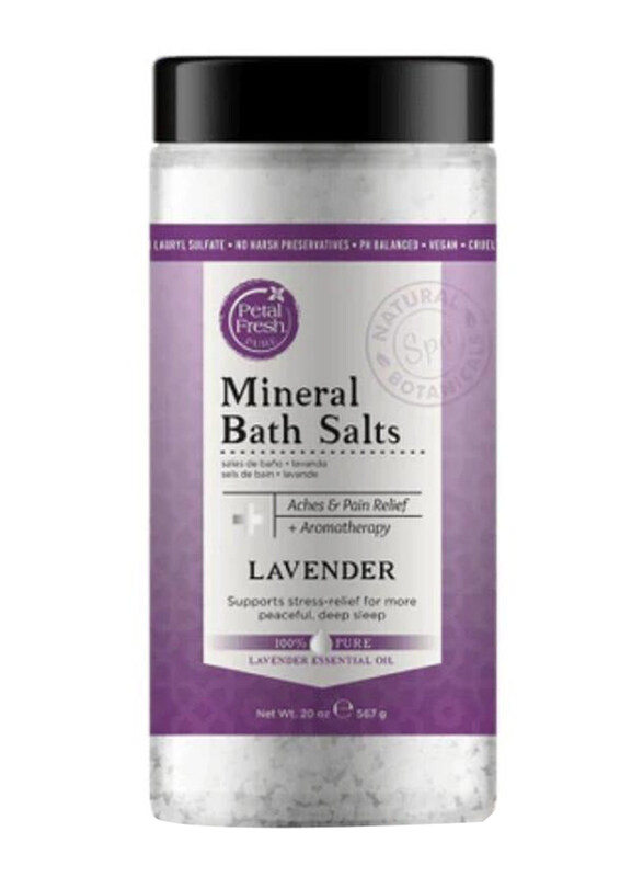 

Petal Fresh Pure Mineral Lavender Bath Salts, 567g