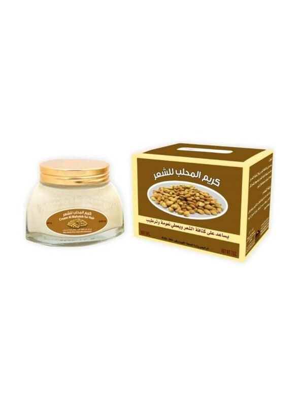 

Kuwait Shop Mahleb Hair Cream for All Hair Types, 200g