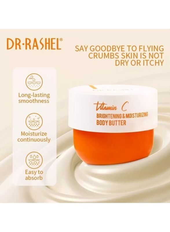 Dr. Rashel Vitamin C Brightening And Moisturizing Body Butter, 250gm