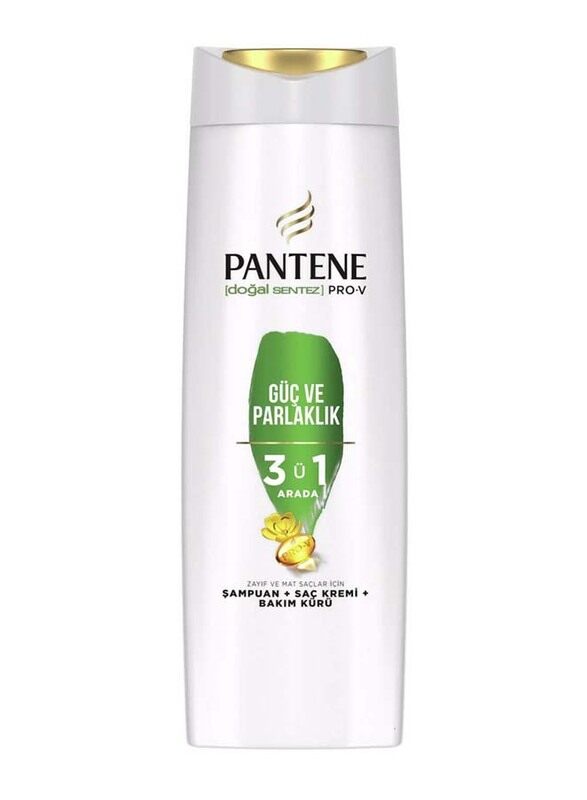 

Pantene 3-in-1 Strong and Bright Shampoo for All Hair Types, 400ml