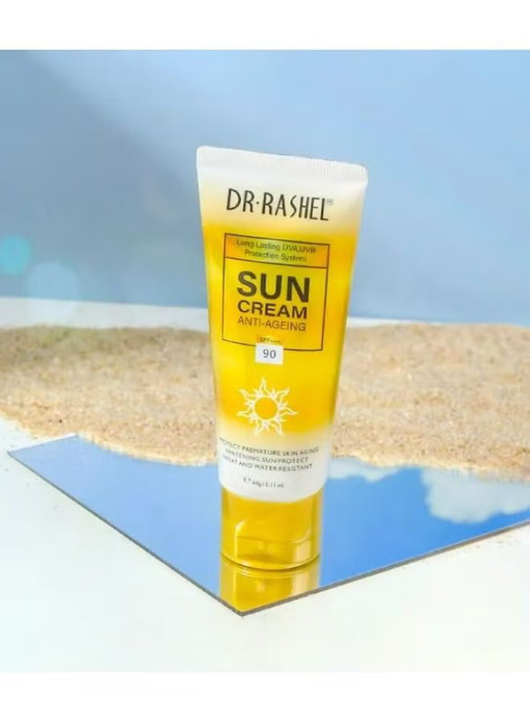 Dr. Rashel SPF90 Anti-Ageing & Whitening Sun Cream, 60gm