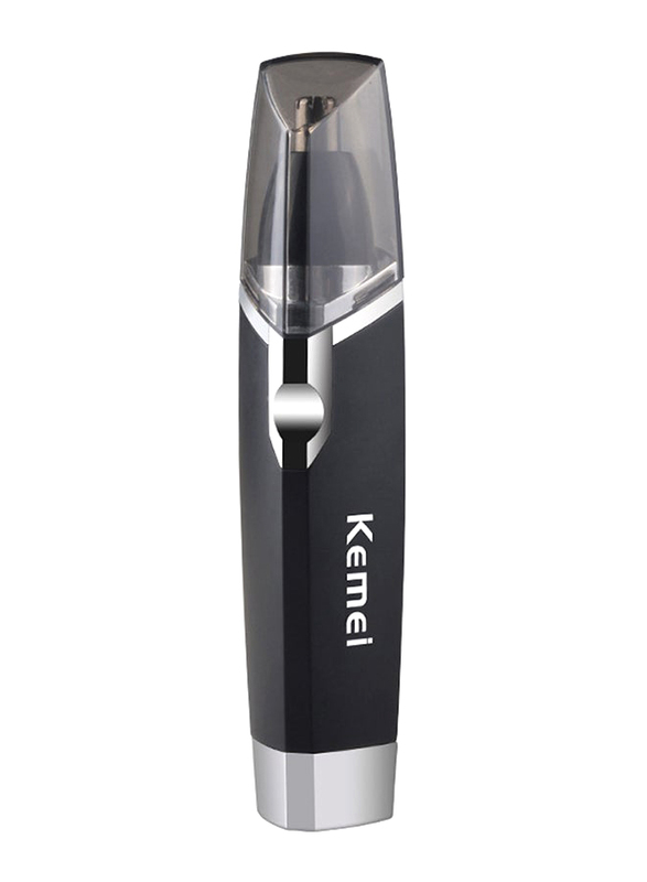 Kemei Detachable Nose Trimmer Efficiency Nostril Cleaner, KM-6512, Black