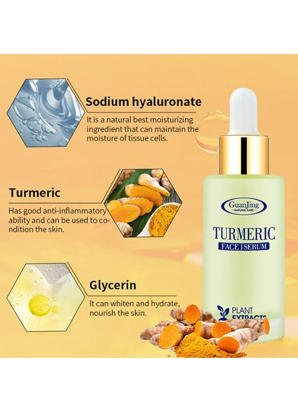 Guanjing Turmeric Anti Aging Facial Serum, 30ml