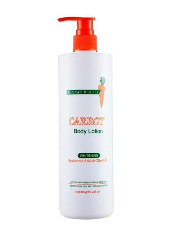 

Disaar Beauty Carrot Whitening Body Lotion, 480g