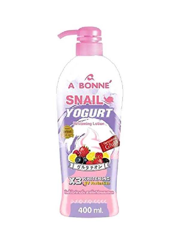 A Bonne Snail Yogurt 3x Whitening UV Protection Lotion, 400ml