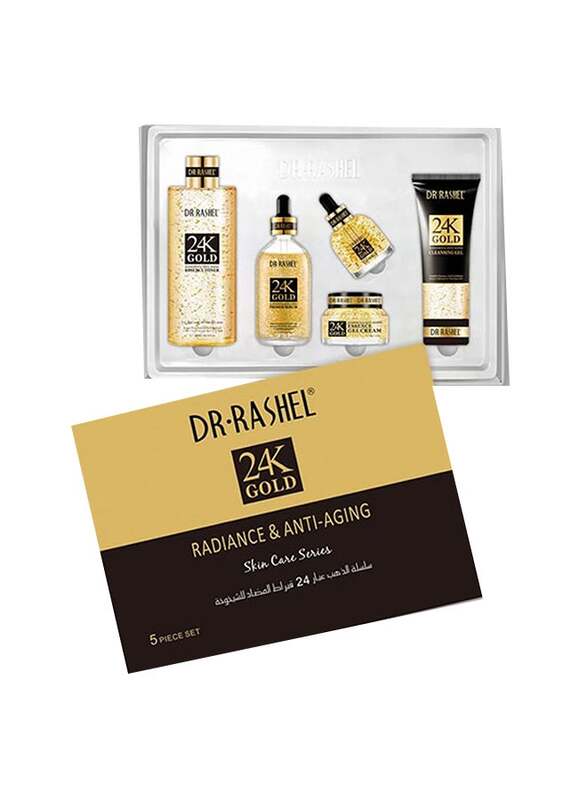 Dr. Rashel 24K Gold Radiance And Anti-Aging Skin Care Set, 5 Piece