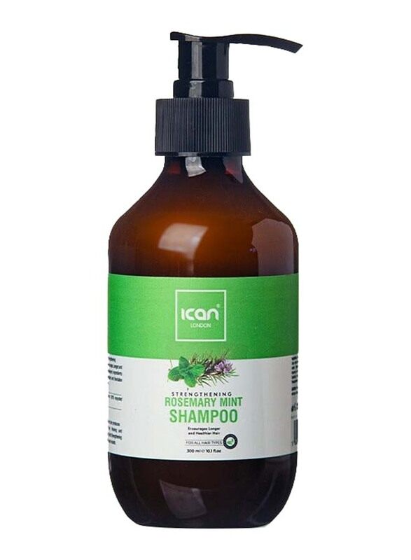 

Ican London Rosemary Mint Shampoo for All Hair Types, 500ml