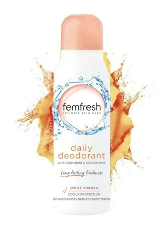 

Femfresh Freshness Deodorant Spray, 125ml, White