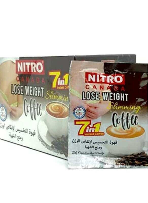 

Nitro 7-in-1 Lose Weight Slimming Coffee, 12 Sachets