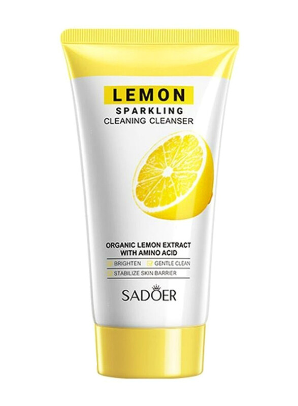 

Sadoer Lemon Sparkling Cleaning Cleanser, 150gm