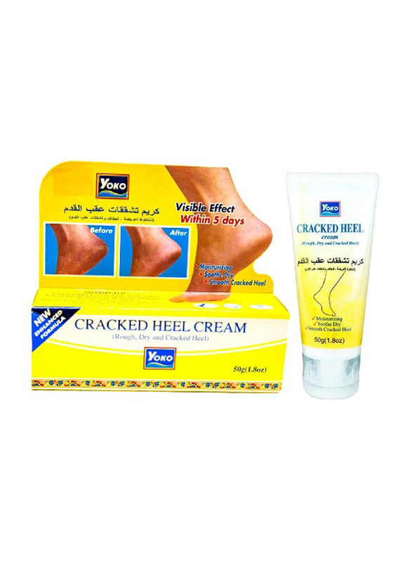 Yoko Cracked Heel Cream, 50gm