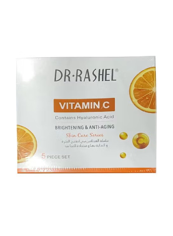 Dr Rashel Vitamin C Anti Aging And Skin Care Set, 5 Pieces