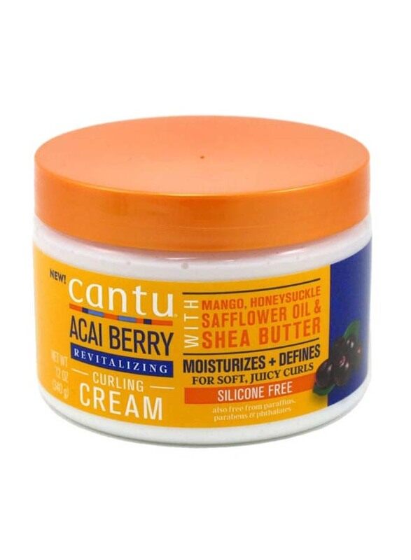 

Cantu Acai Berry Revitalizing Curling Cream, 340gm