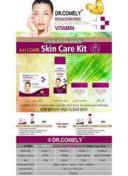 Dr. Comely Hyaluronic Collagen Protein Vitamin Skin Care Kit, 4 Pieces