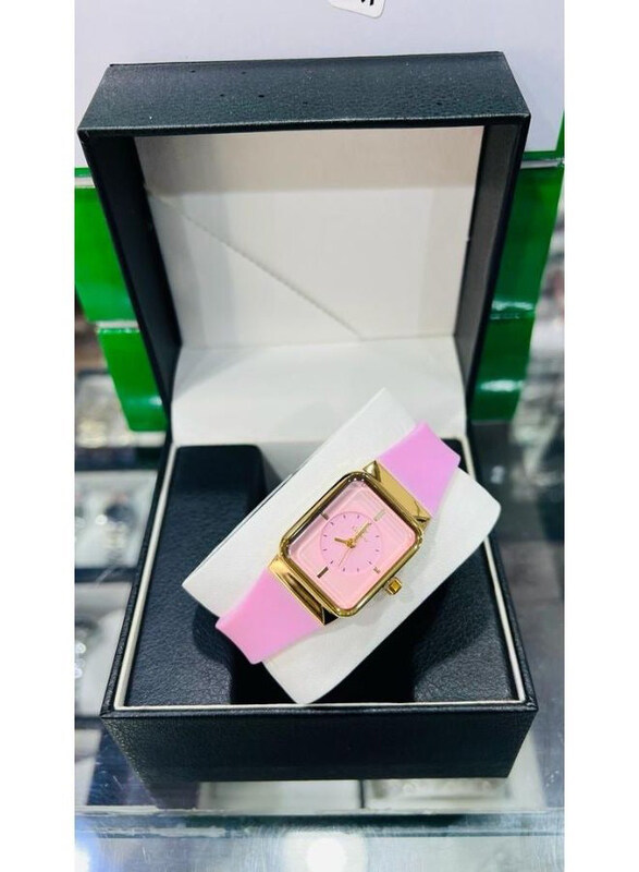 

Clasico Very Wonderful Analog Watch for Women with Resin Band, Pink