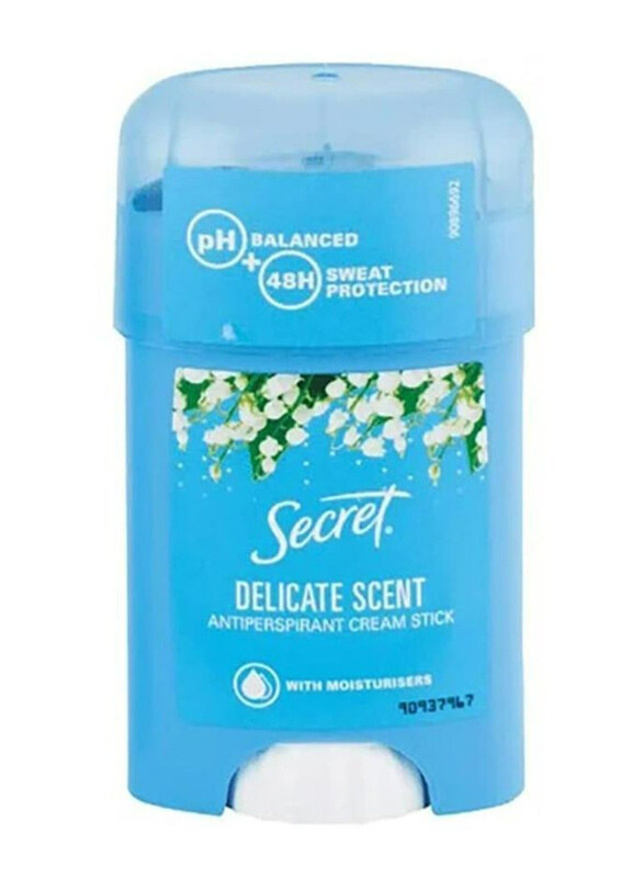 

Secret Delicate Cream Antiperspirant Stick, 40ml