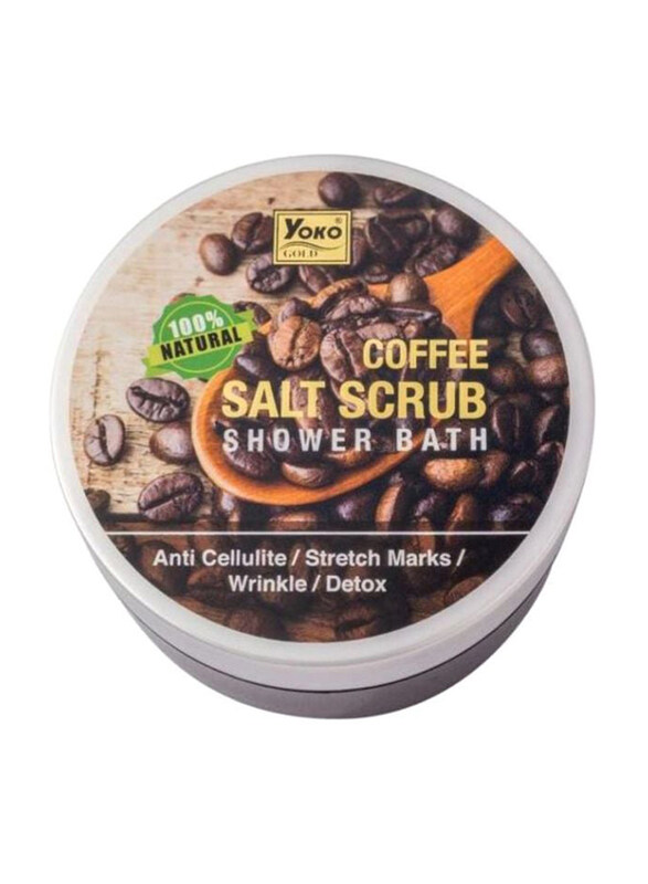 

Yoko Coffee Salt Scrub Gold, 240 gm