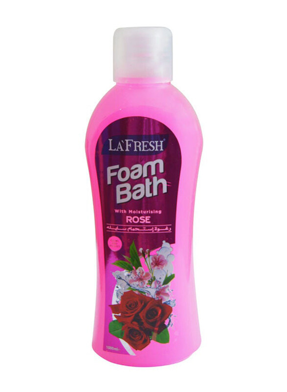 

La Fresh Rose Fresh Moisturising Foam Bath, 1000ml