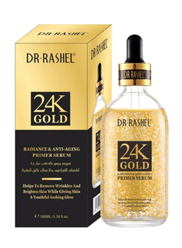 Dr. Rashel 24K Gold Radiance & Anti Aging Primer Serum, 100ml