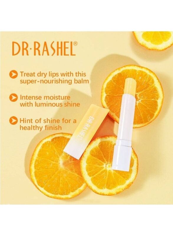 Dr. Rashel Riched Vitamin C & E Brighten & Moisturize Lip Balm, 3gm