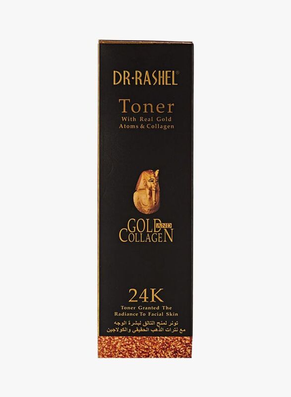 Dr. Rashel 24K Gold And Collagen Moisturizing Skin Toner, 120ml