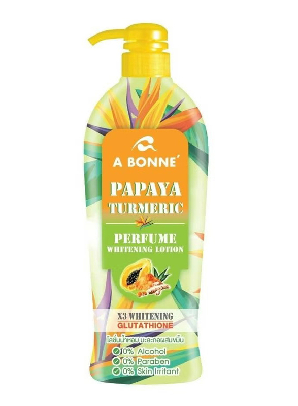 A Bonne Papaya Turmeric Perfume Whitening Lotion, 300ml