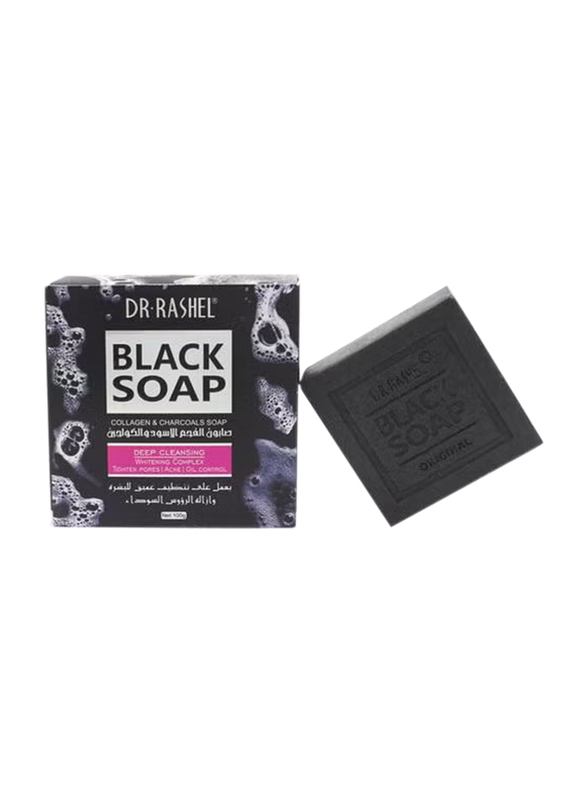 Dr Rashel Deep Cleansing Black Soap, 100g