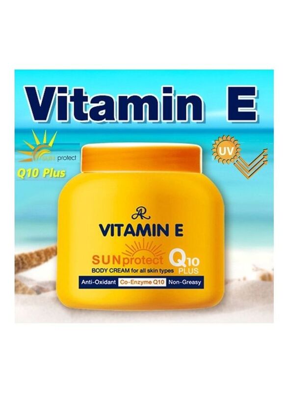 AR Vitamin E Sun Protect Q10 Plus Body Cream, 200g