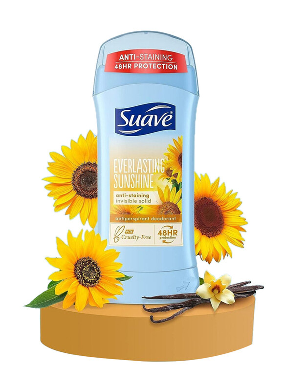 

Suave Everlasting Sunshine Antiperspirant Deodorant, 74g