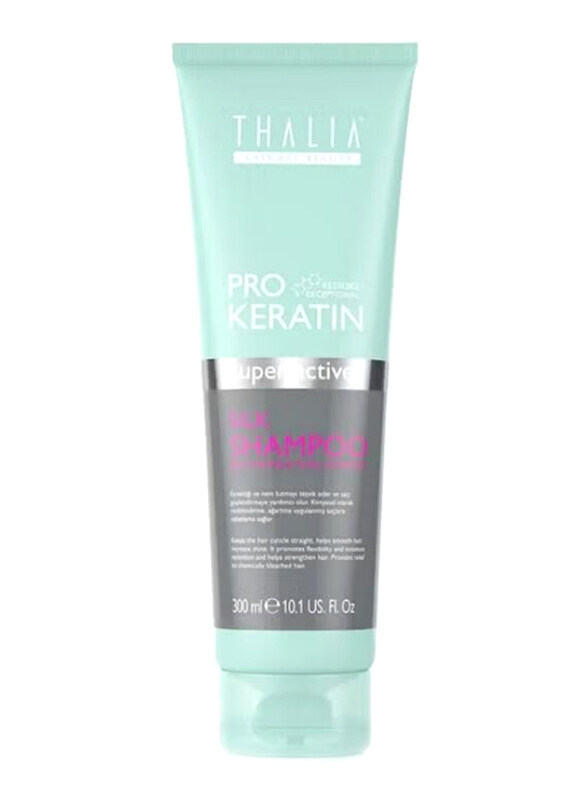 

Thalia Restructuring Plump Pro Keratin Silk Shampoo for All Hair Types, 300ml